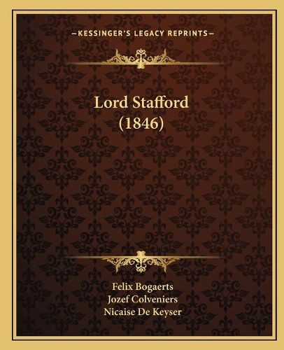 Cover image for Lord Stafford (1846)