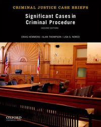 Cover image for Significant Cases in Criminal Procedure