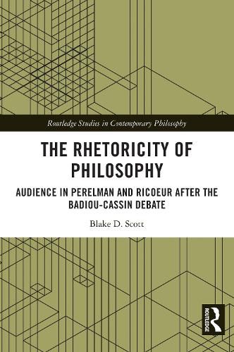Cover image for The Rhetoricity of Philosophy