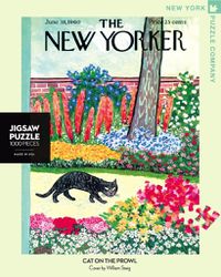 Cover image for New Yorker Jigsaw Puzzle: Cat on the Prowl (1000 Pieces)
