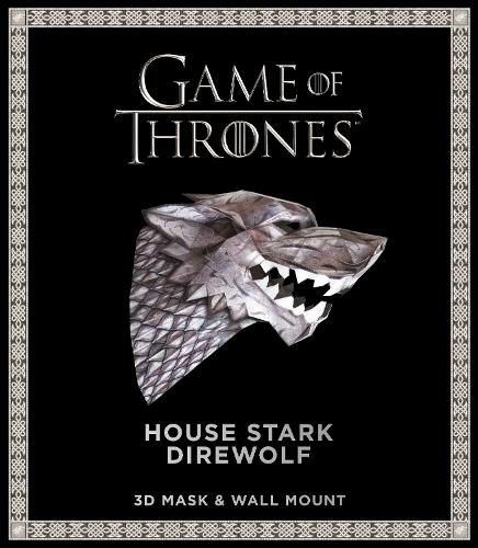 Cover image for Game of Thrones Mask: House Stark Direwolf (3D Mask & Wall Mount)
