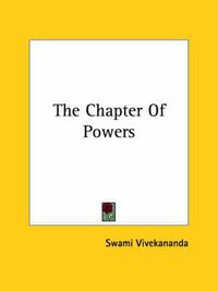 Cover image for The Chapter of Powers