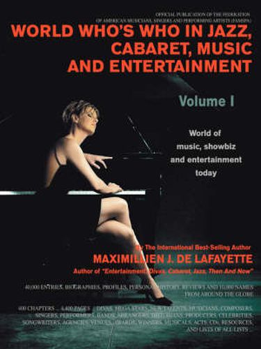 Cover image for World Who's Who in Jazz, Cabaret, Music, and Entertainment: World of Music, Showbiz and Entertainment Today