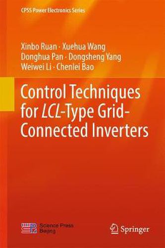 Cover image for Control Techniques for LCL-Type Grid-Connected Inverters