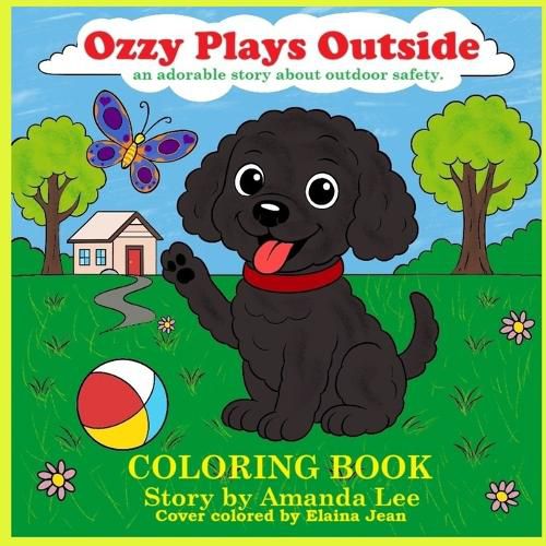 Cover image for Ozzy Plays Outside - Coloring Book