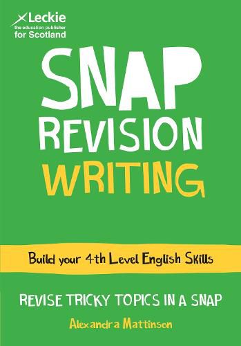 Cover image for 4th Level Writing and Folio: Revision Guide for 4th Level English