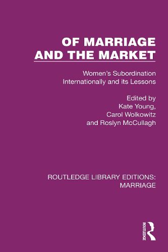 Cover image for Of Marriage and the Market