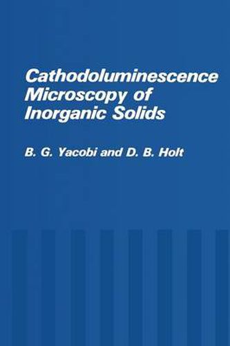 Cover image for Cathodoluminescence Microscopy of Inorganic Solids