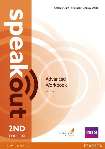 Cover image for Speakout Advanced 2nd Edition Workbook with Key