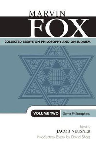 Cover image for Collected Essays on Philosophy and on Judaism: Some Philosophers