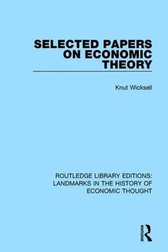 Cover image for Selected Papers on Economic Theory