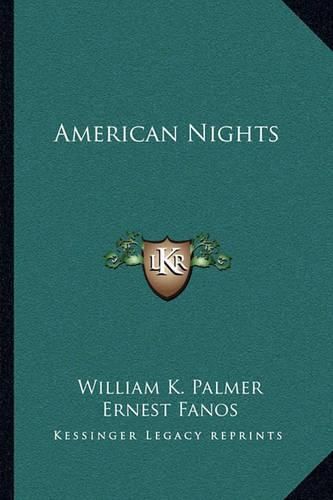 Cover image for American Nights