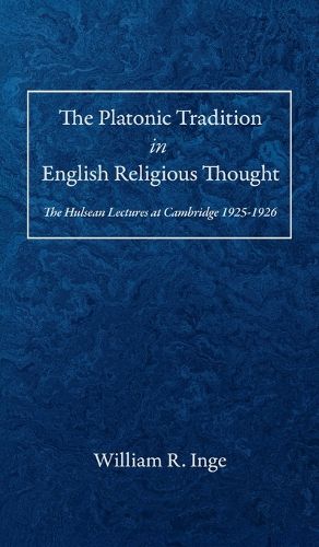 Cover image for The Platonic Tradition in English Religious Thought