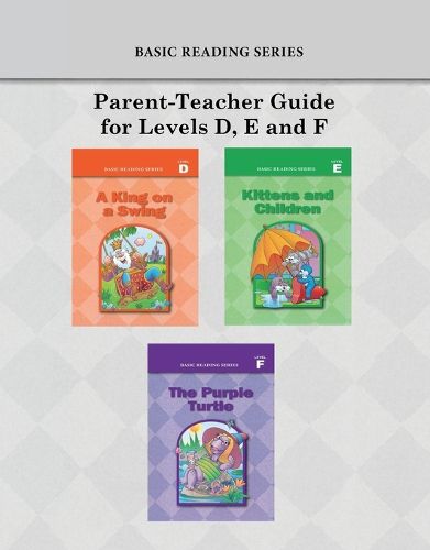 Cover image for Basic Reading Series, Parent-Teacher Guide for Levels D, E and F