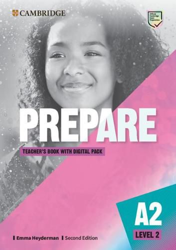 Cover image for Prepare Level 2 Teacher's Book with Digital Pack