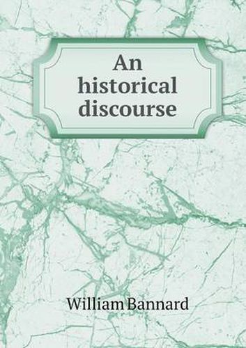 Cover image for An historical discourse