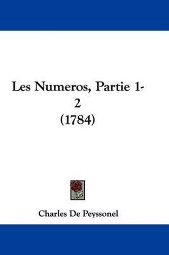 Cover image for Les Numeros, Partie 1-2 (1784)