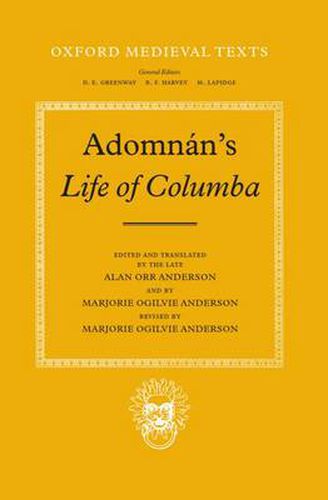 Cover image for Adomnan's Life of Columba