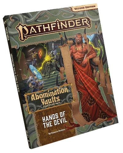 Cover image for Pathfinder Adventure Path: Hands of the Devil (Abomination Vaults 2 of 3) (P2)