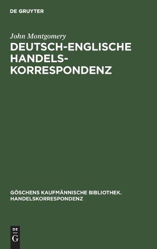 Cover image for Deutsch-Englische Handelskorrespondenz