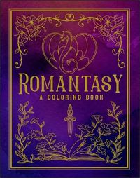 Cover image for Romantasy Coloring Book