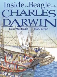 Cover image for Inside the Beagle with Charles Darwin