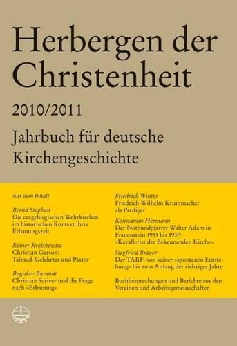 Cover image for Herbergen Der Christenheit 34/35: Jahrbuch Fur Deutsche Kirchengeschichte 2010/2011
