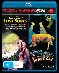 Cover image for Island Of Lost Souls / Black Cat : Vol 4 | Retro Horror