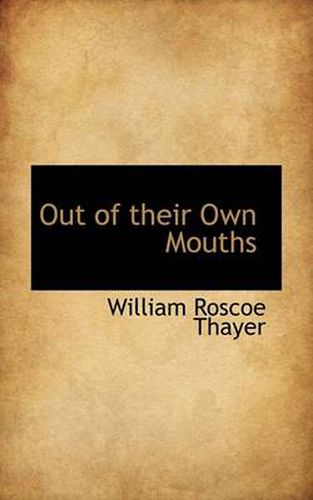 Cover image for Out of Their Own Mouths