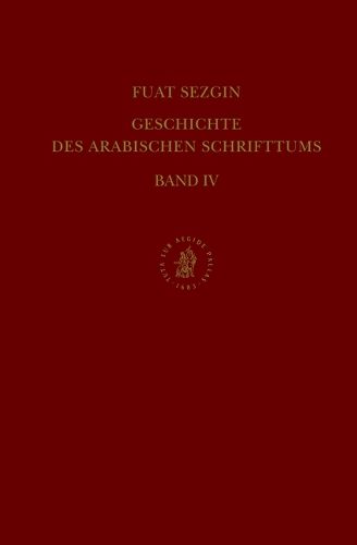 Cover image for Geschichte des arabischen Schrifttums, Band IV: Alchimie-Chemie, Botanik-Agrikultur. Bis ca. 430 H