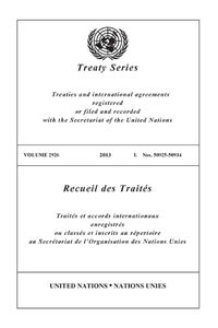 Cover image for Treaty Series 2926 (English/French Edition)