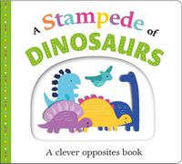 Cover image for A Stampede of Dinosaurs: Picture Fit (Large)