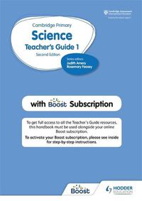 Cover image for Cambridge Primary Science Teacher's Guide Stage 1 with Boost Subscription