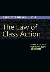 Cover image for The Law of Class Action