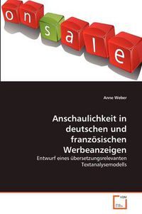 Cover image for Anschaulichkeit in Deutschen Und Franz Sischen Werbeanzeigen