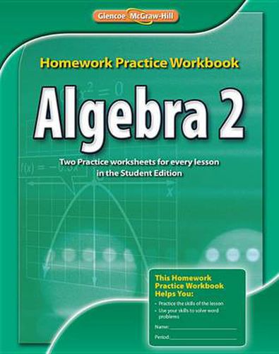 Cover image for Algebra 2, Homework Practice Workbook