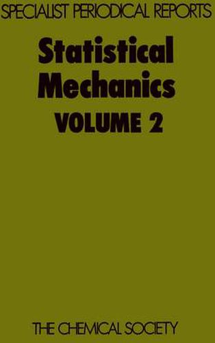 Cover image for Statistical Mechanics: Volume 2