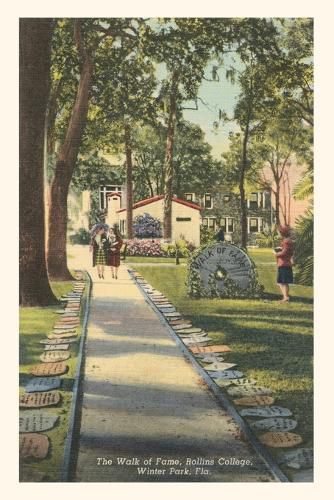 Cover image for Vintage Journal Walk of Fame, Rollins College, Florida
