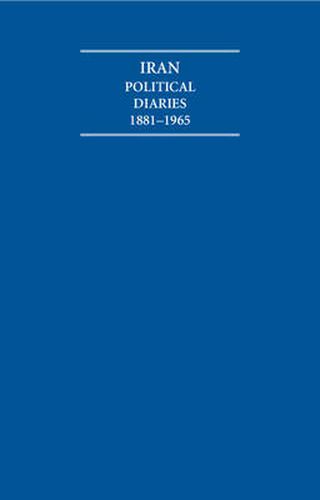 Cover image for Iran Political Diaries 1881-1965 14 Volume Hardback Set