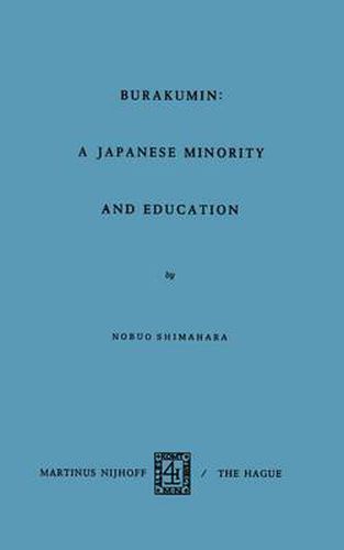 Cover image for Barakumin: A Japanese Minority and Education