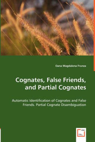 Cover image for Cognates, False Friends, and Partial Cognates