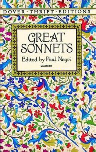 Cover image for Great Sonnets