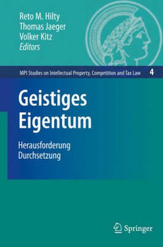 Cover image for Geistiges Eigentum: Herausforderung Durchsetzung