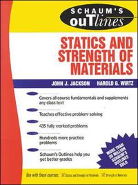 Cover image for Schaum's Outline of Statics and Strength of Materials