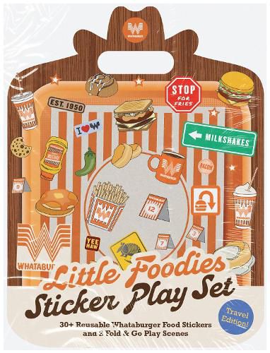 Cover image for Little Foodies Reusable Sticker Play Set