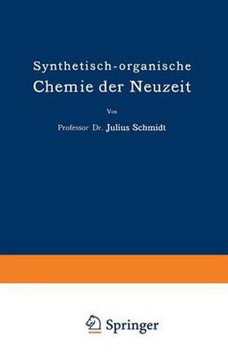 Cover image for Synthetisch-Organische Chemie Der Neuzeit