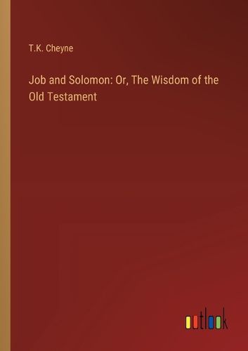 Cover image for Job and Solomon