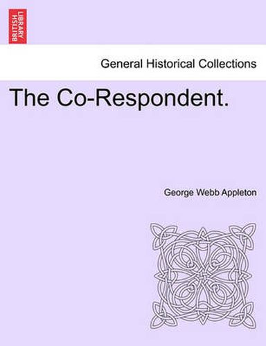 Cover image for The Co-Respondent.