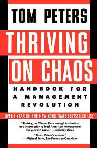 Cover image for Thriving on Chaos: Handbook for a Management Revolution