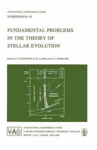 Cover image for Fundamental Problems in the Theory of Stellar Evolution